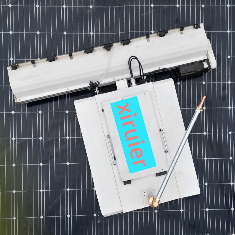 Autonomous Solar Panel Cleaning Robot Automatic PV Solar Battery Cleaner Machine