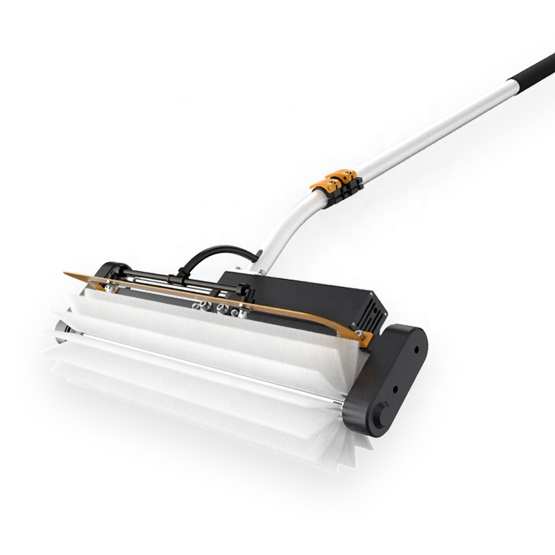 2024 Best Roller Brush for Solar Panel Cleaning Solution Companies System Equipment Cleaner Washing Machine Brush with Drying