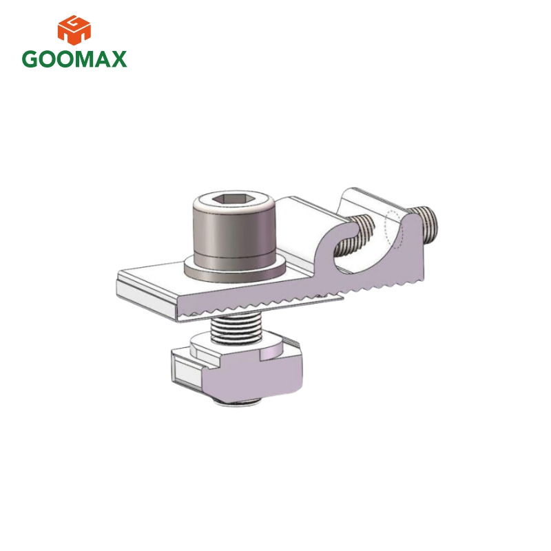 Roof Mounting System for Solar Panel Installation on Tile Roofs and Ground with Solar Energy Power System