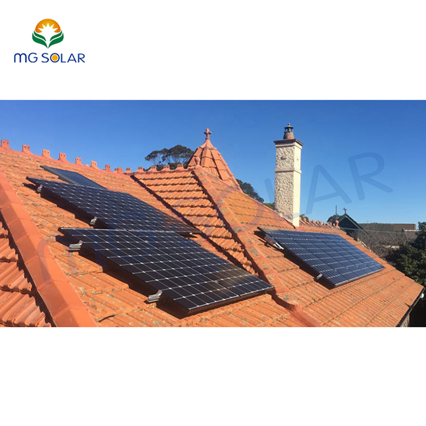 Lightweight Tile Roof Mounting System for Convenient and Easy Solar Panel Installation