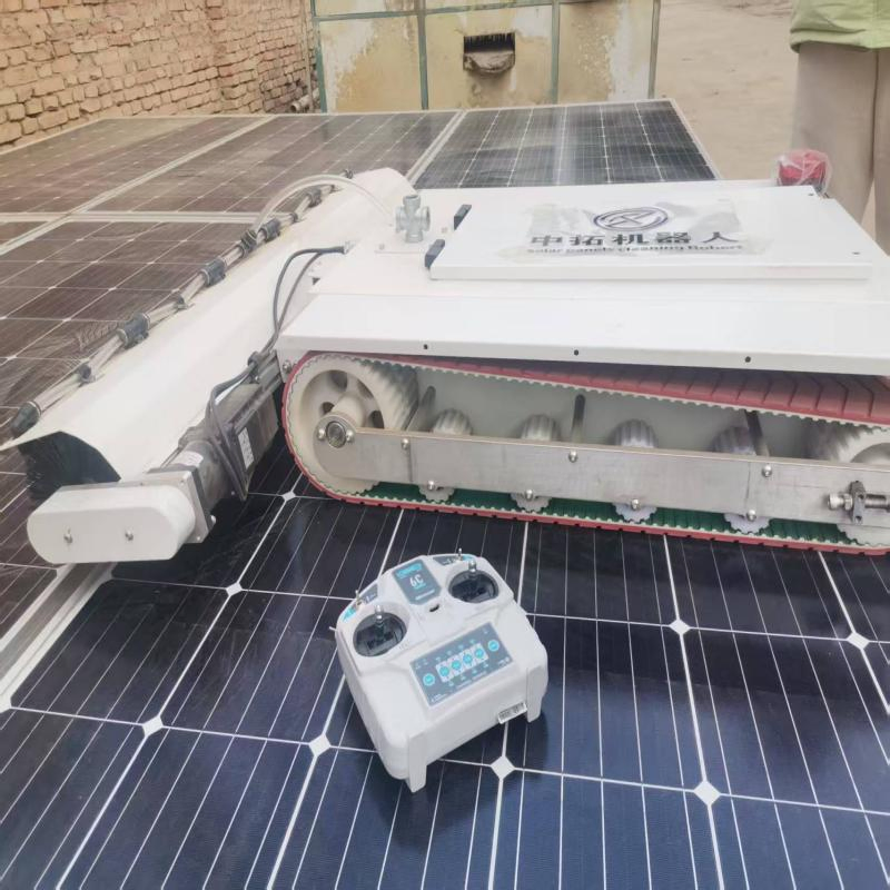 High Quality Portable Photovoltaic Cleaning Robot Solar Panel Cleaning Machine