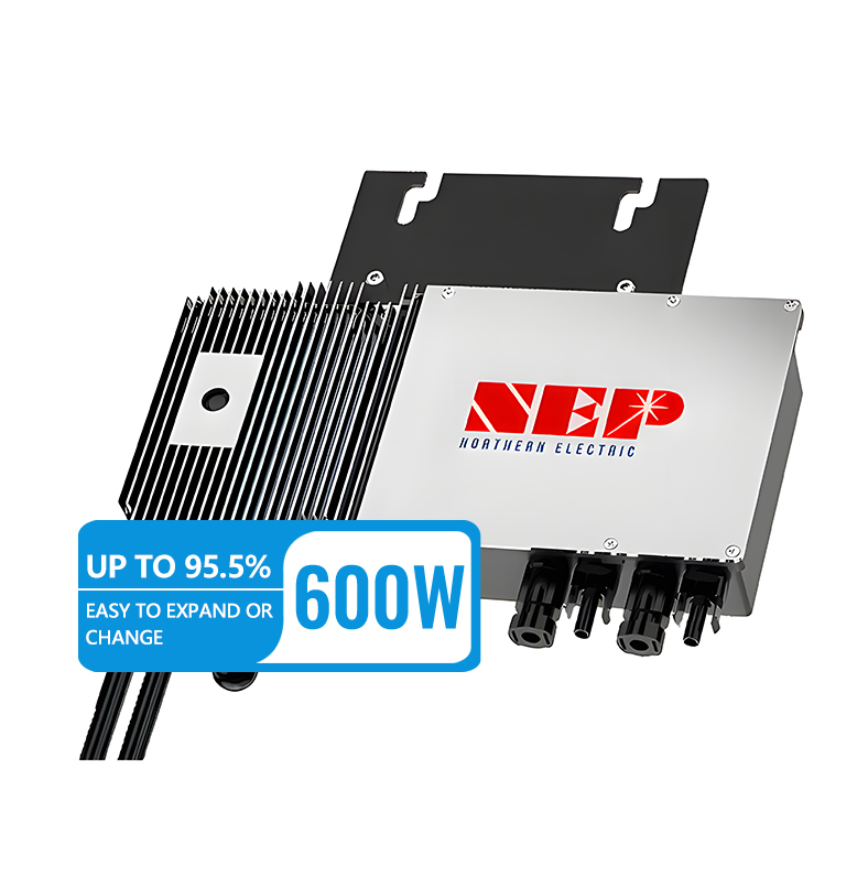 Nep Bdm-600 600W High Efficiency Micro Inverter 95.5% Cec with WiFi Solar Panel Grid Tie Microinverter for Residential &amp; Commercial Solar System