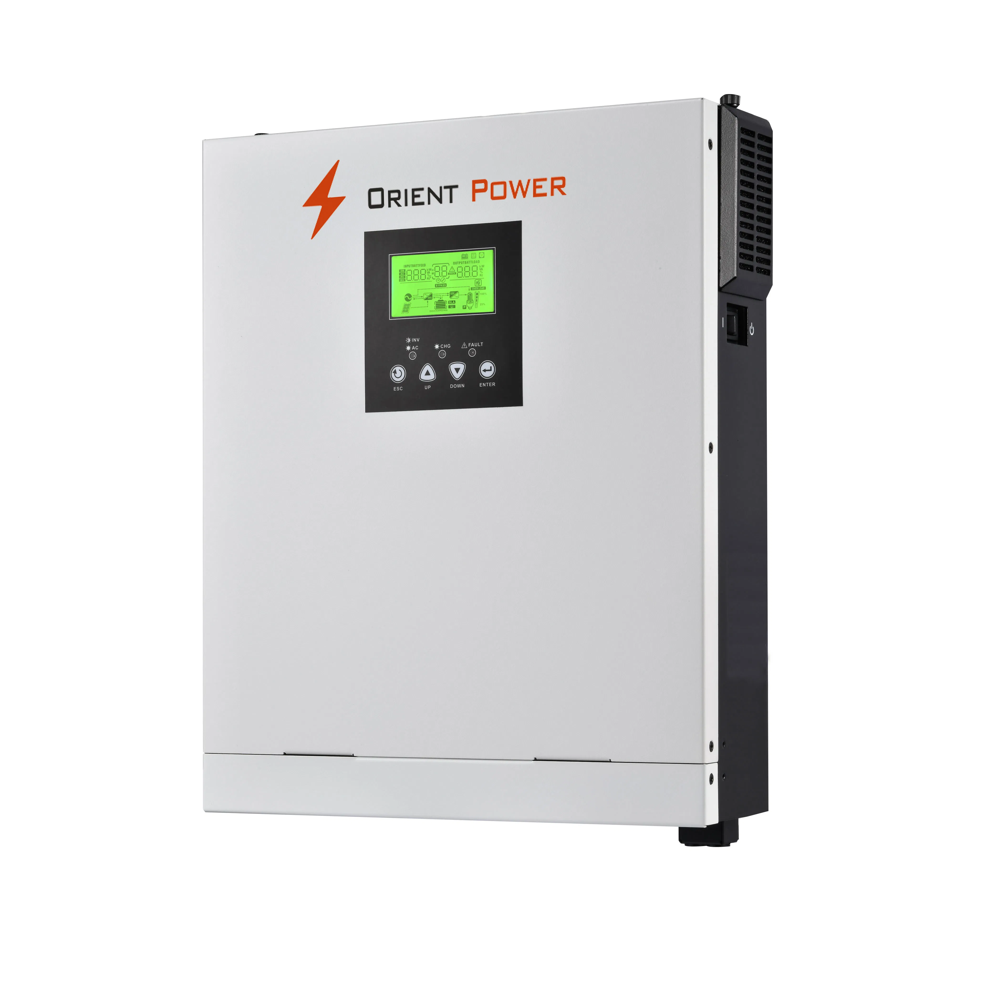 High-Performance Hybrid Solar Inverter with Integrated Battery Storage