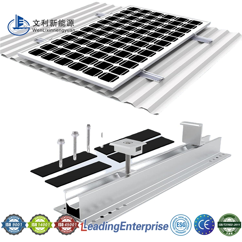Lightweight Solar Mounting System for Color Steel Roof