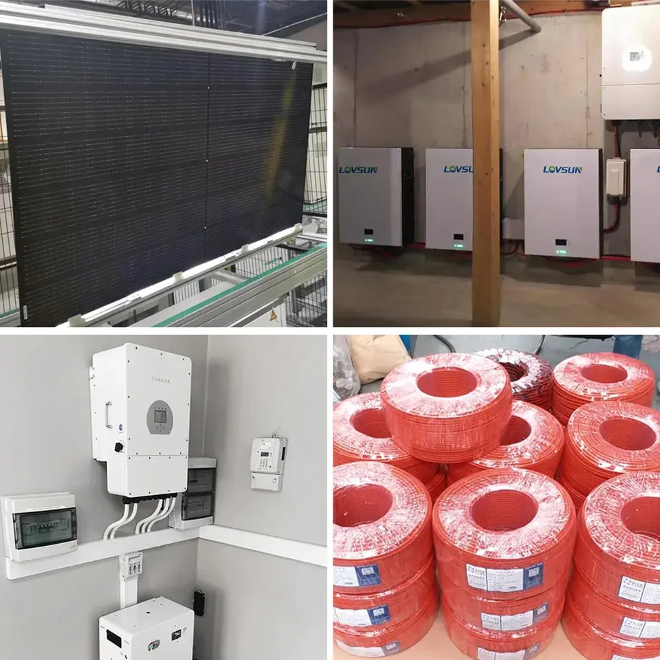 High Efficiency Smart 5kw/8kw/16kw Roof Mounting Solar Panel 5kVA off Grid Solar System Complete Lithium Battery Solar Panel Power Station System