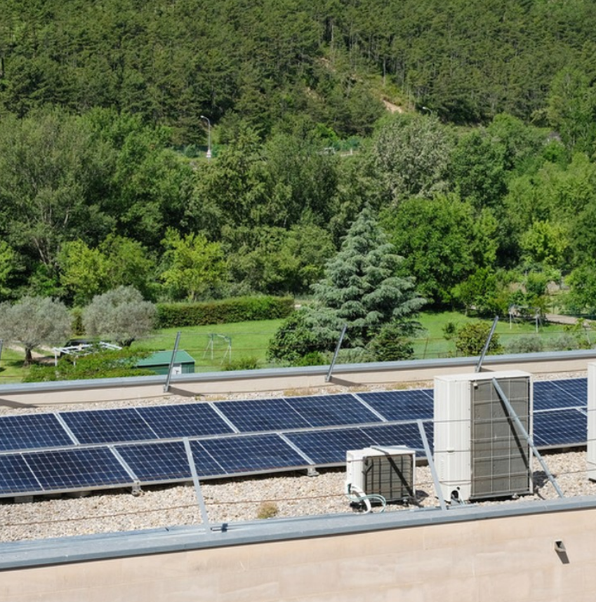 Lightweight Solar Flat Roof Mounting System for Hassle-Free Setup