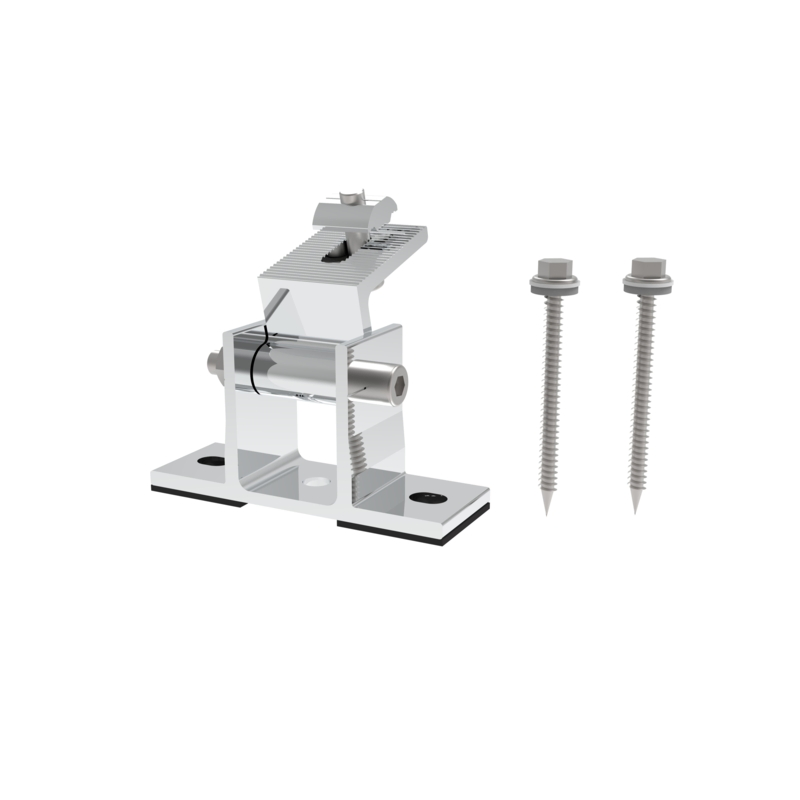 Wholesale High Load Rooftop Solar Bracket Mounting Kits Adjustable Rear Leg