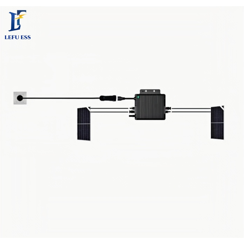High-Efficiency 600W Pure Sine Wave WiFi Micro Inverter for Solar panel Power Systems