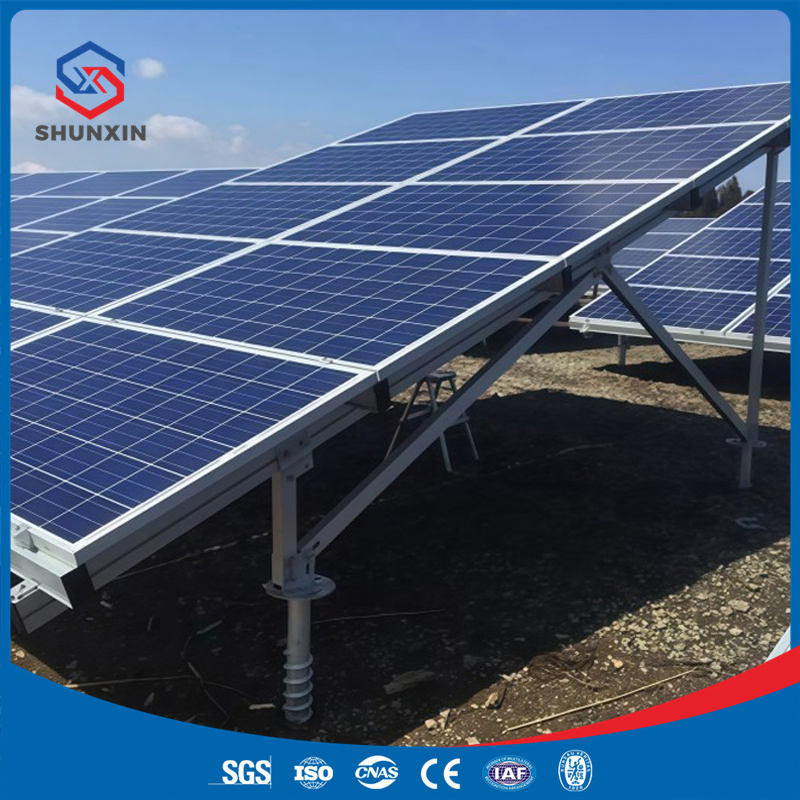 Ground Tilt Adjustable Solar Panel Pole Mounting Bracket