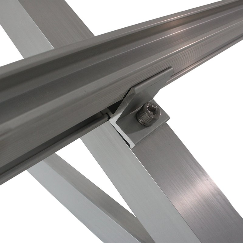 Adjustable Triangle Flat Roof Solar Mounting System