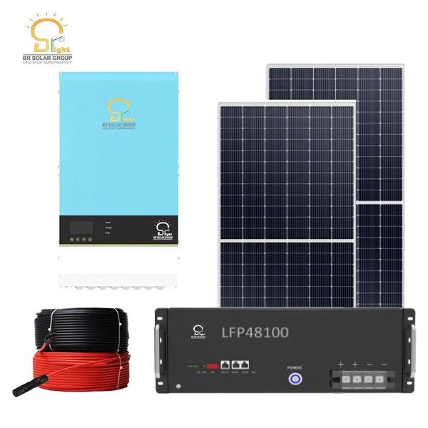 Ground Mounting, Roof Carport Mounting PV Solar Home System Br-Solar Power