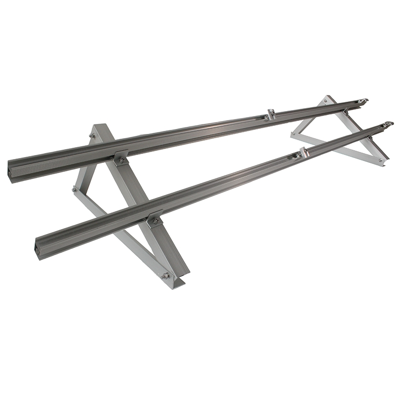 Adjustable Triangle Flat Roof Solar Mounting System