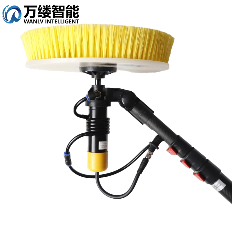 Portable Solar Panel Cleaning Machine with Battery Backpack