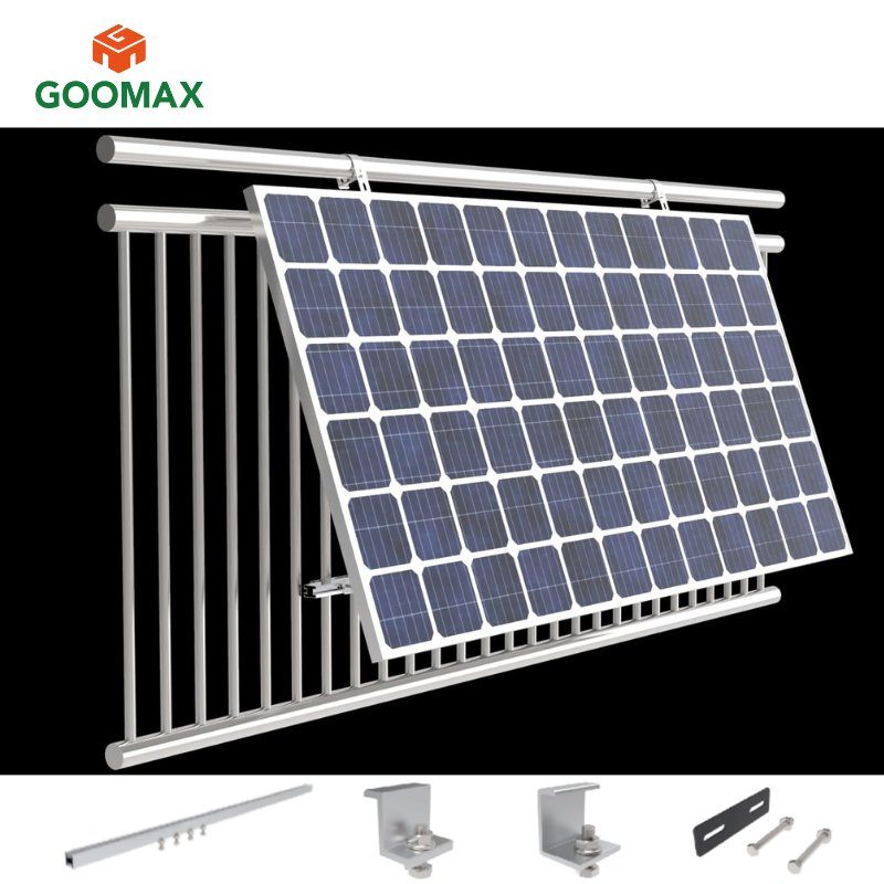 Goomax Lightweight Balcony Solar Mounting Structures Balcony Solar System Easy Handling