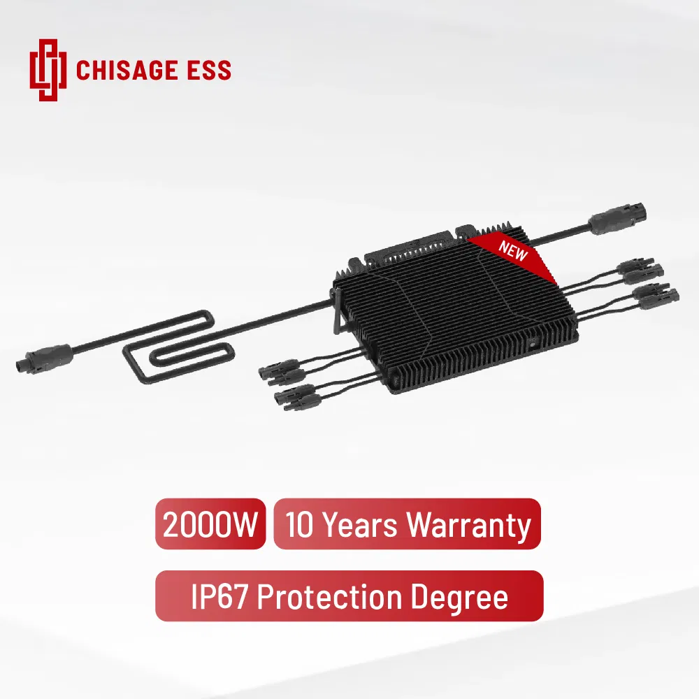 High Quality Solar Micro Inverter IP67 Waterproof Power Microinverter Adapter Balcony Solar System for Germany