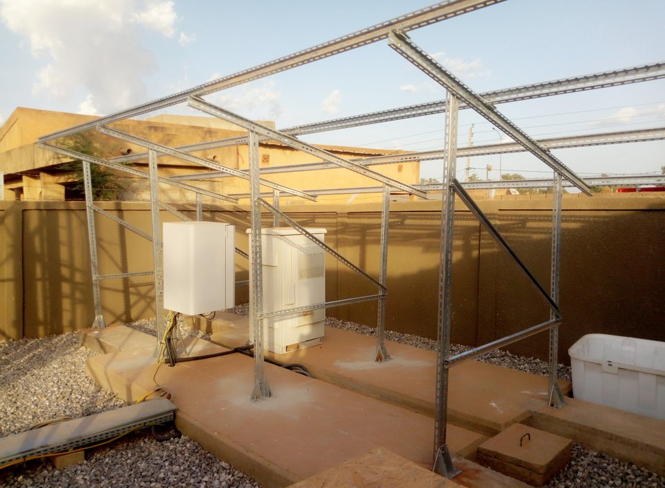 Single Slot U Beam Aluminum Ground Mounting System for Solar Panels Easy Installation &amp; Lightweight Design