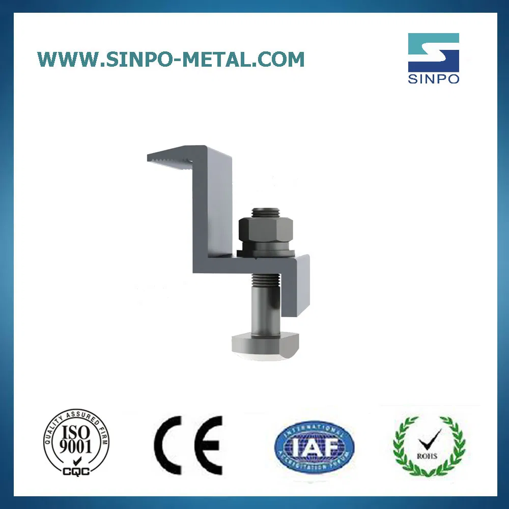 Aluminum Components for Tin/Metal Roof Solar Mounting System