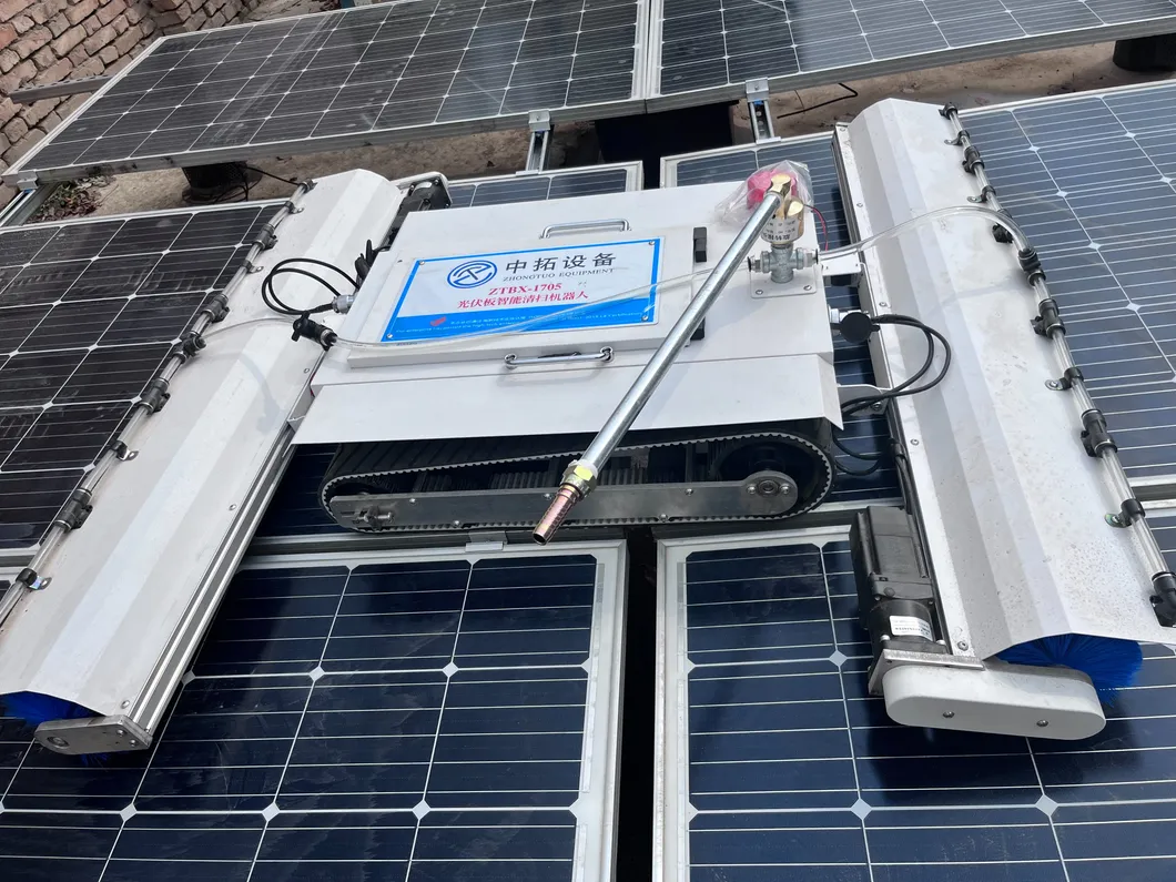Portable Solar Panel Cleaning Robot