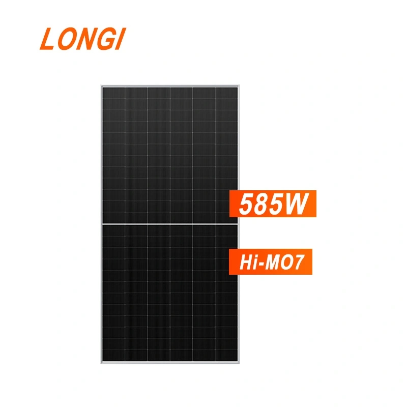 Longi 585W 620W 700W Half Cell Wholesale Poly PV Fold Flexible Black Monocrystalline Polycrystalline Photovoltaic Module Mono Solar Energy Sun Power Panel