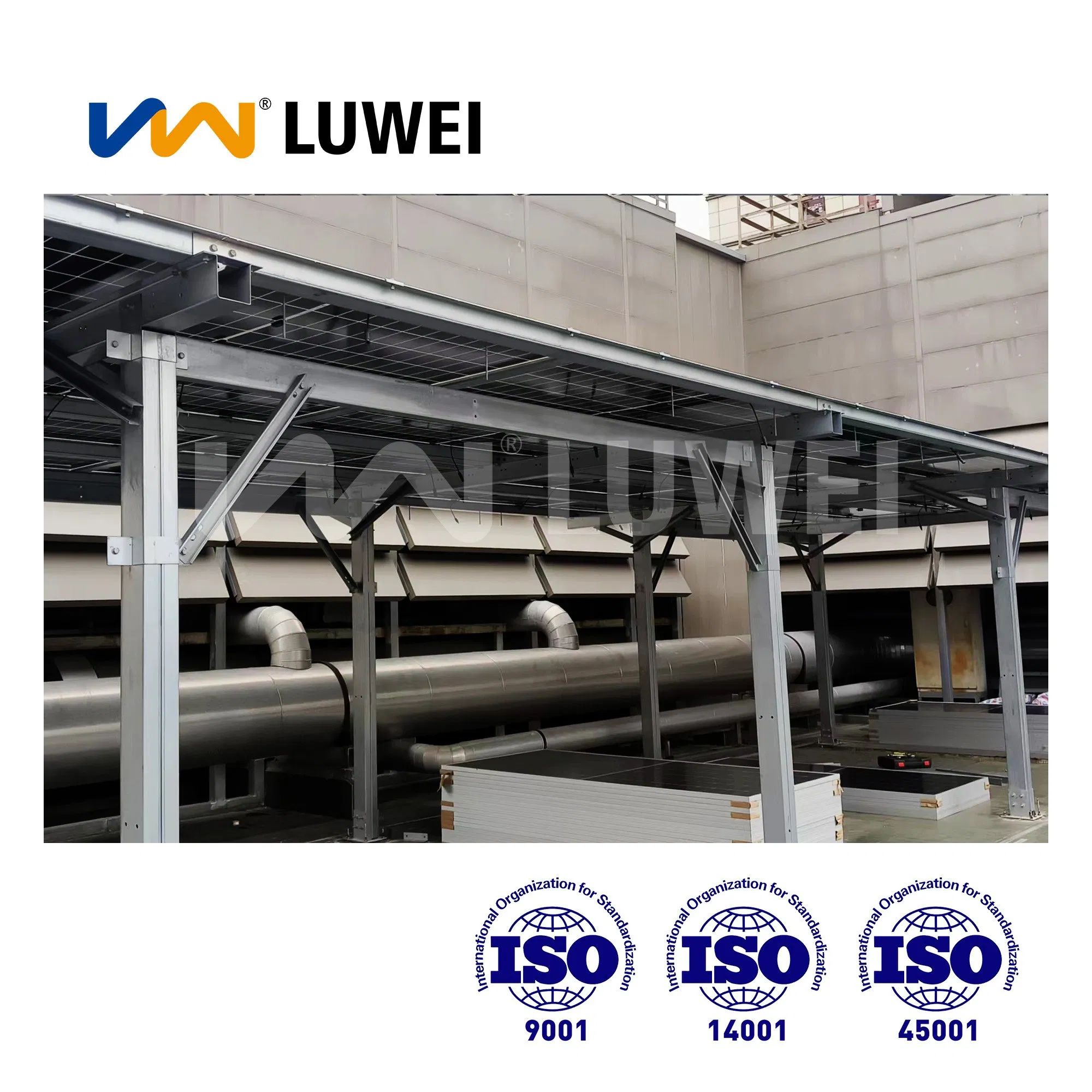 Adjustable Solar Panel Ground Mounting Brackets with Clamps for Easy Installation