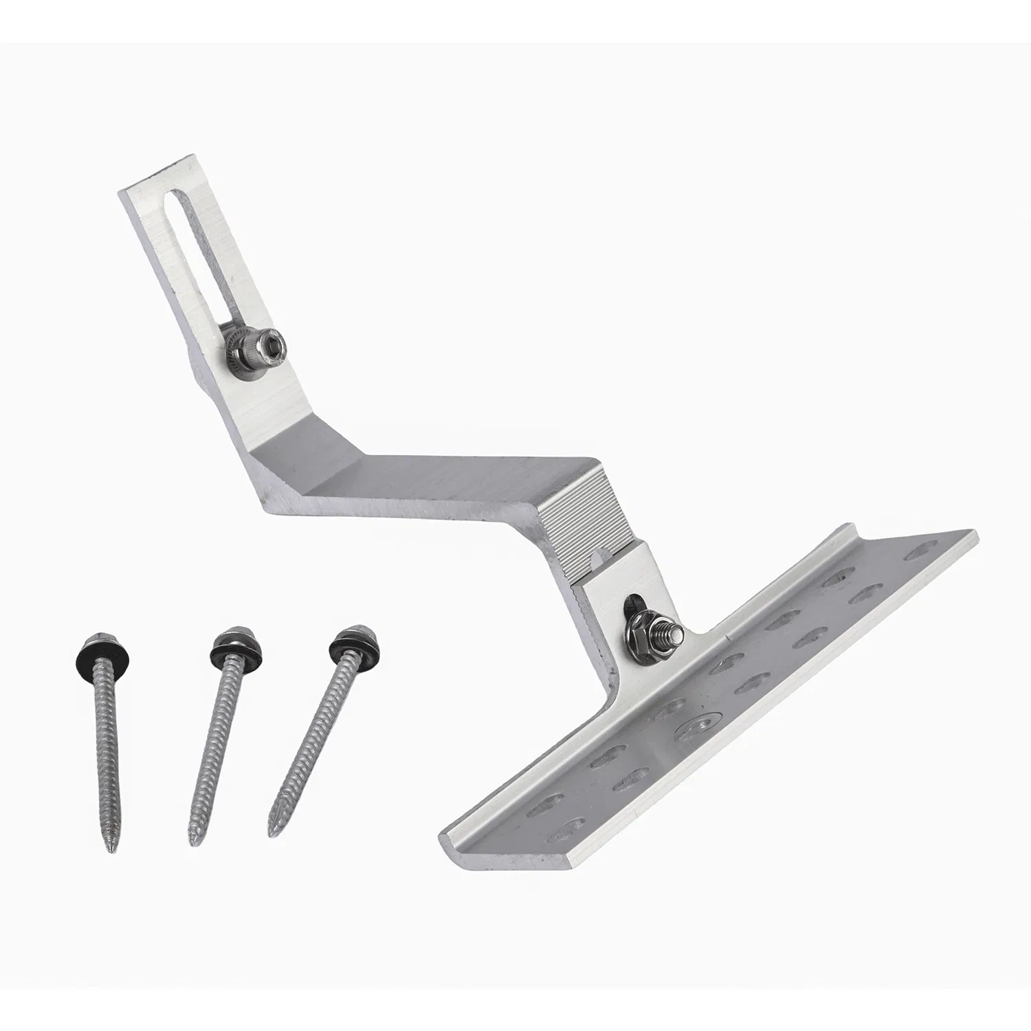 Aluminum Alloy Solar Mounting Kit System Tile Roof Hook Adjustable PV Bracket