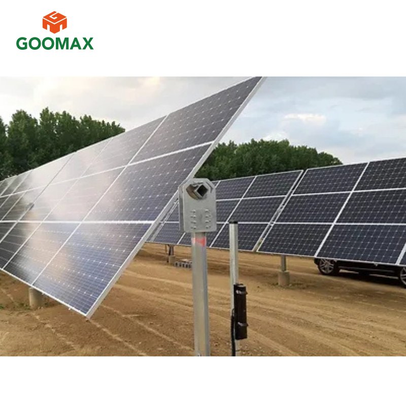 Goomax Automatic Solar Panel Tracking System with Single Axis Mount for Enhanced Efficiency