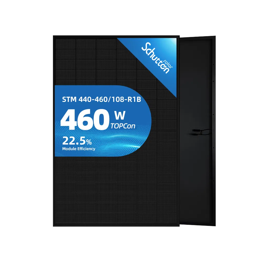 Schutten Bifacial Solar PV Module 445W 450W 455W 460W Monocrystalline Photovoltaic Solar Power Panels Wholesale Price From China