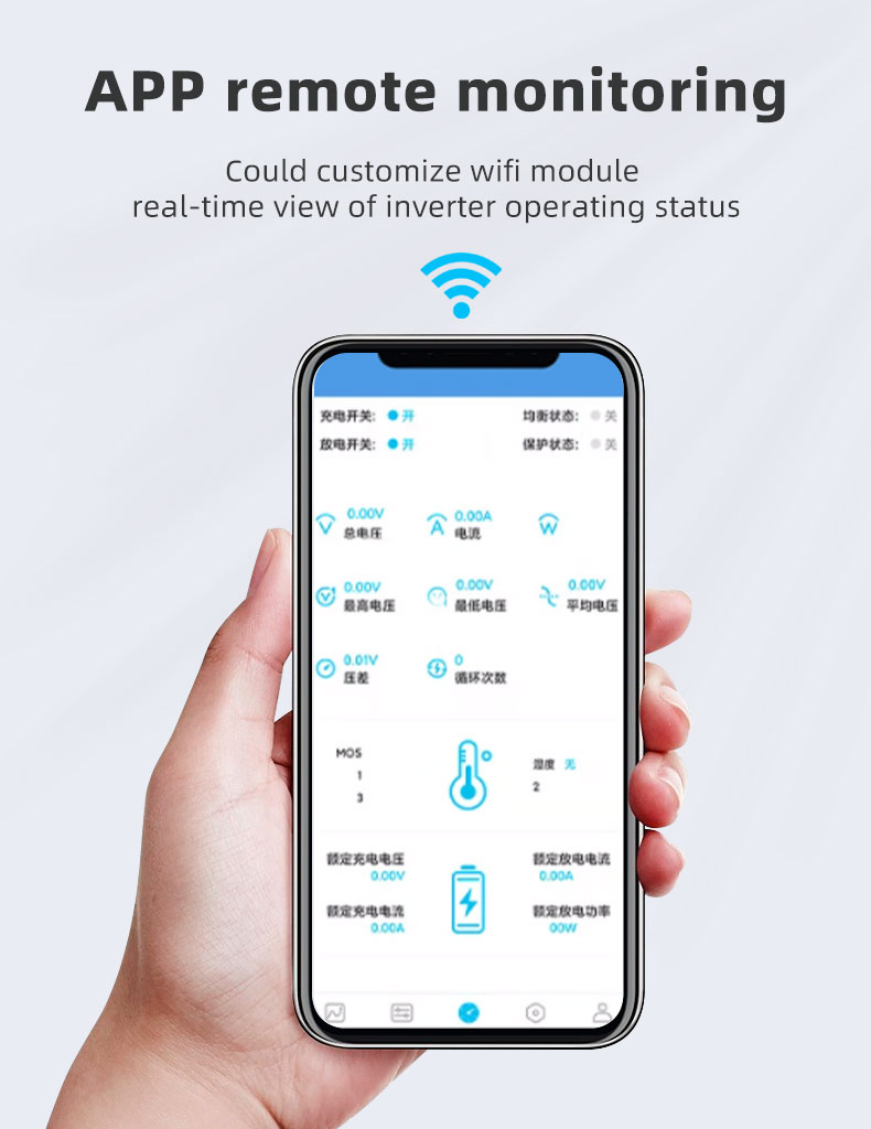 Factory Wholesale Intelligent Photovoltaic Inverter 5kw Grid Connected/off Grid Pure Sine Wave Integrated Machine MPPT Solar Inverter