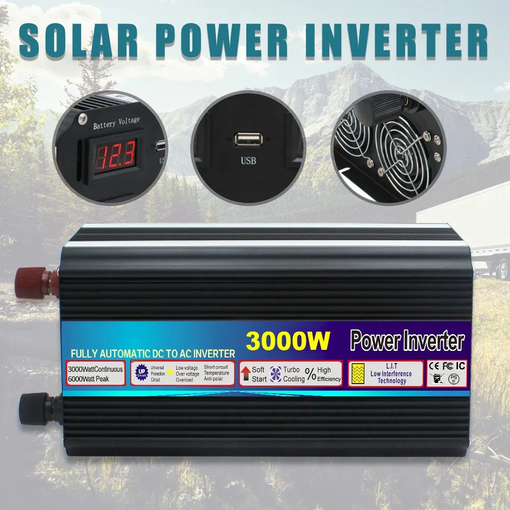 High-Power Customized 3000W 6000W Modified Sine Wave Inverter Solar Energy