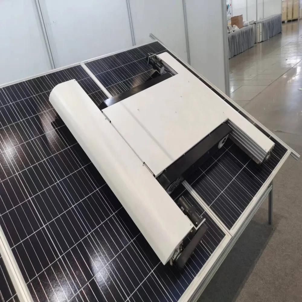 Efficient Solar Panel Cleaning Automatic Machine