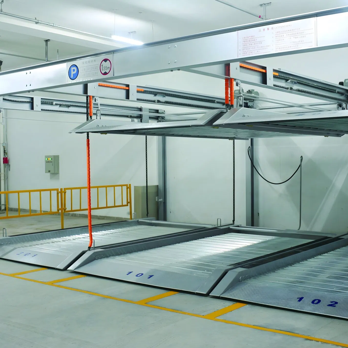 Lightweight Yet Sturdy Puzzle Parking System for Rooftop Parking Installation