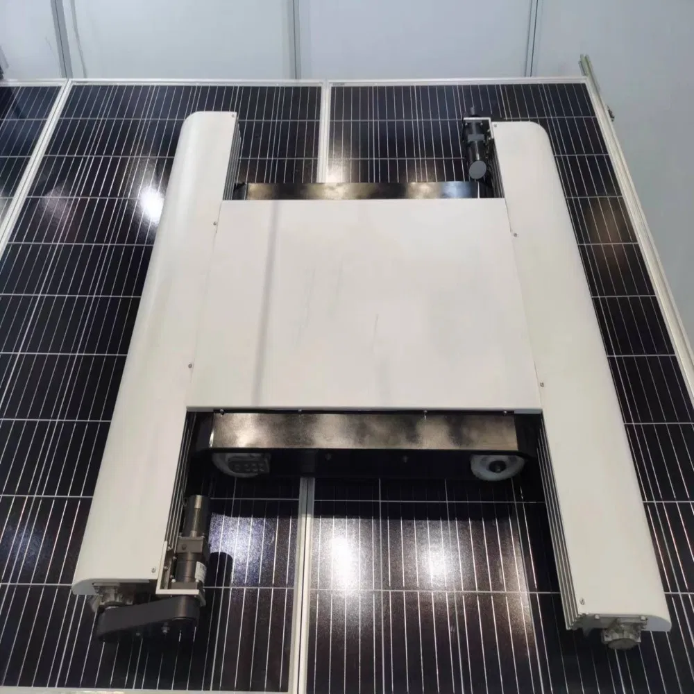 Efficient Solar Panel Cleaning Automatic Machine