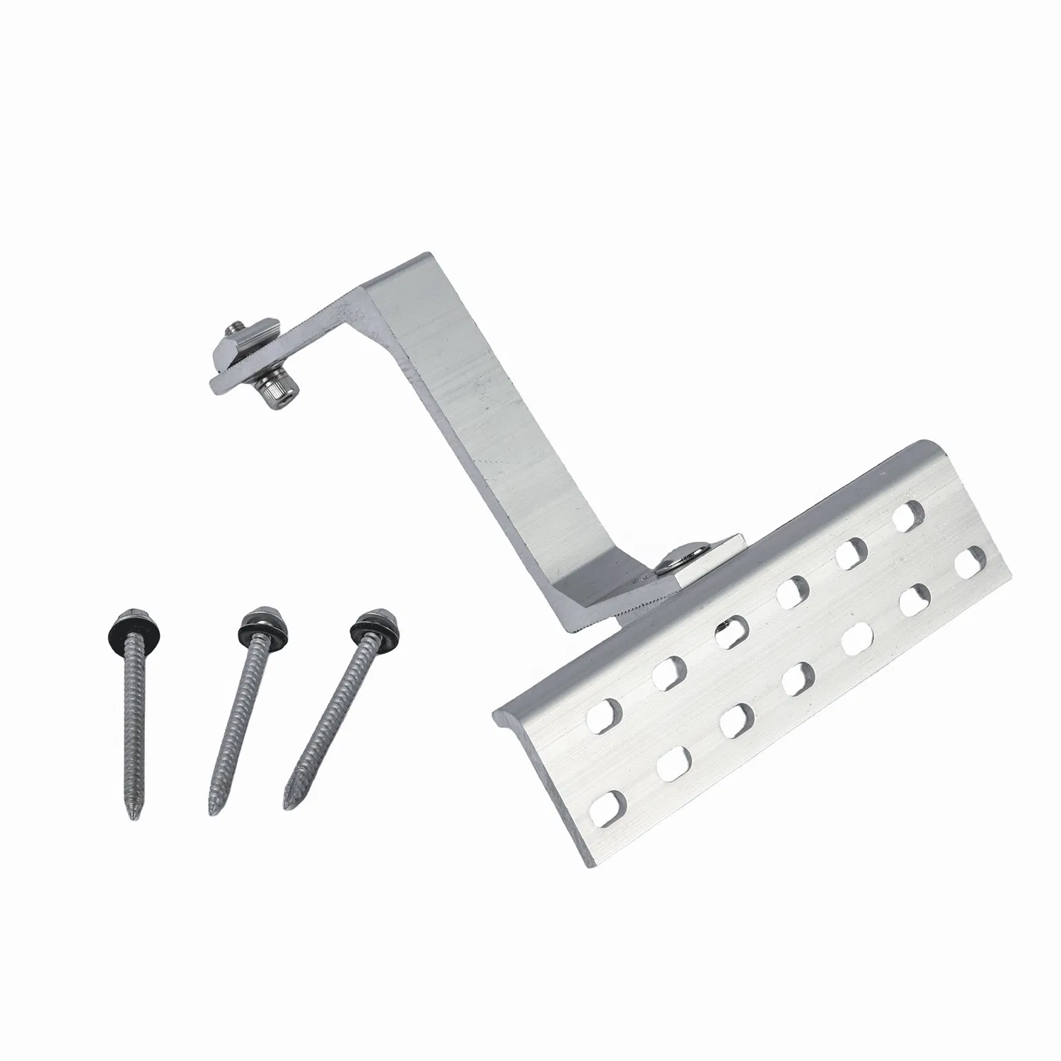 Aluminum Alloy Solar Mounting Kit System Tile Roof Hook Adjustable PV Bracket