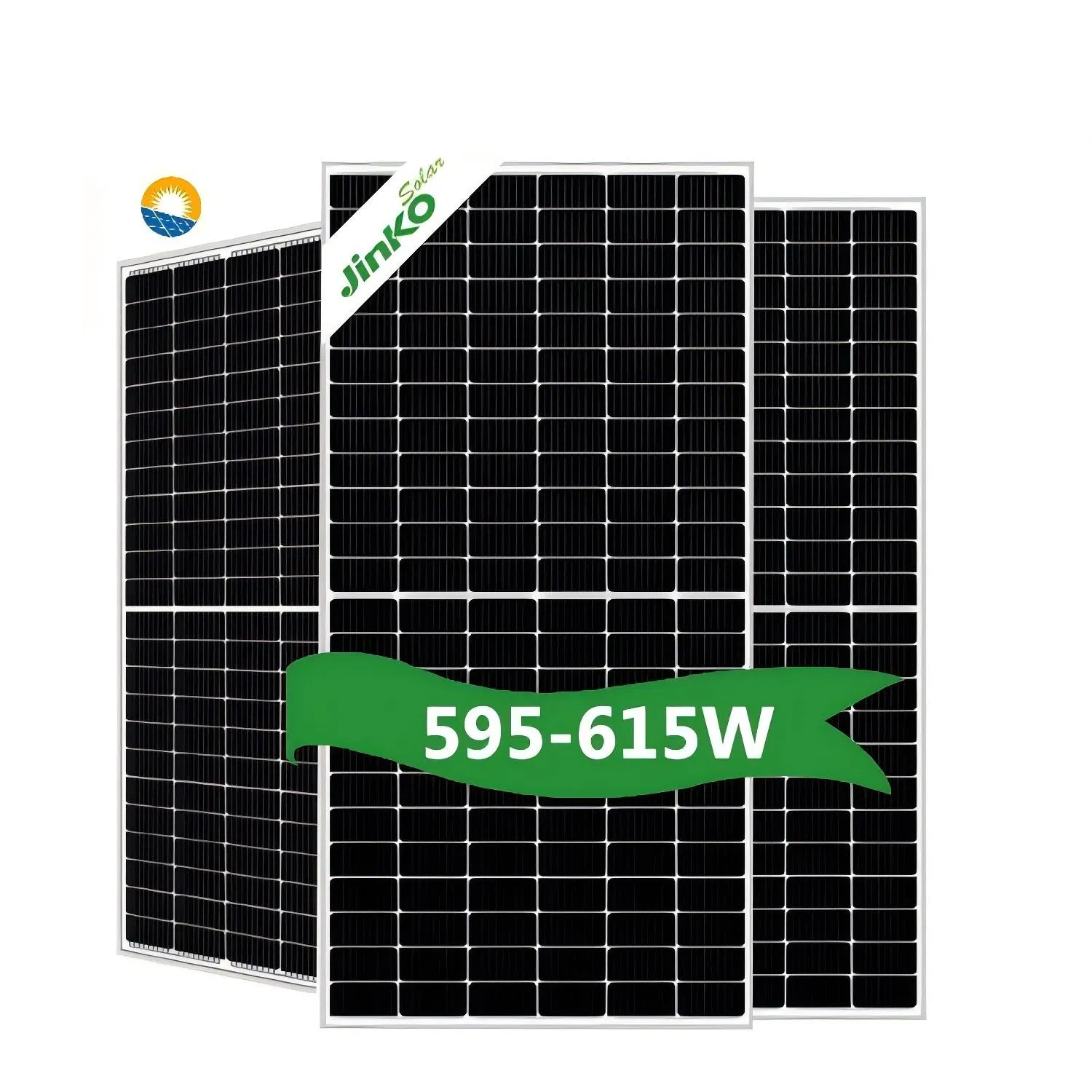 Jinko 550W 590W 650W 700W Half Cell Wholesale Poly PV Fold Flexible Black Monocrystalline Polycrystalline Photovoltaic Module Mono Solar Energy Sun Power Panel