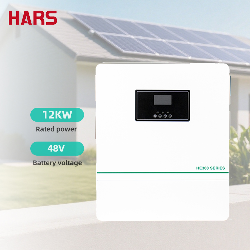 High-Efficiency Hybrid Solar Inverter with Smart Energy Management
