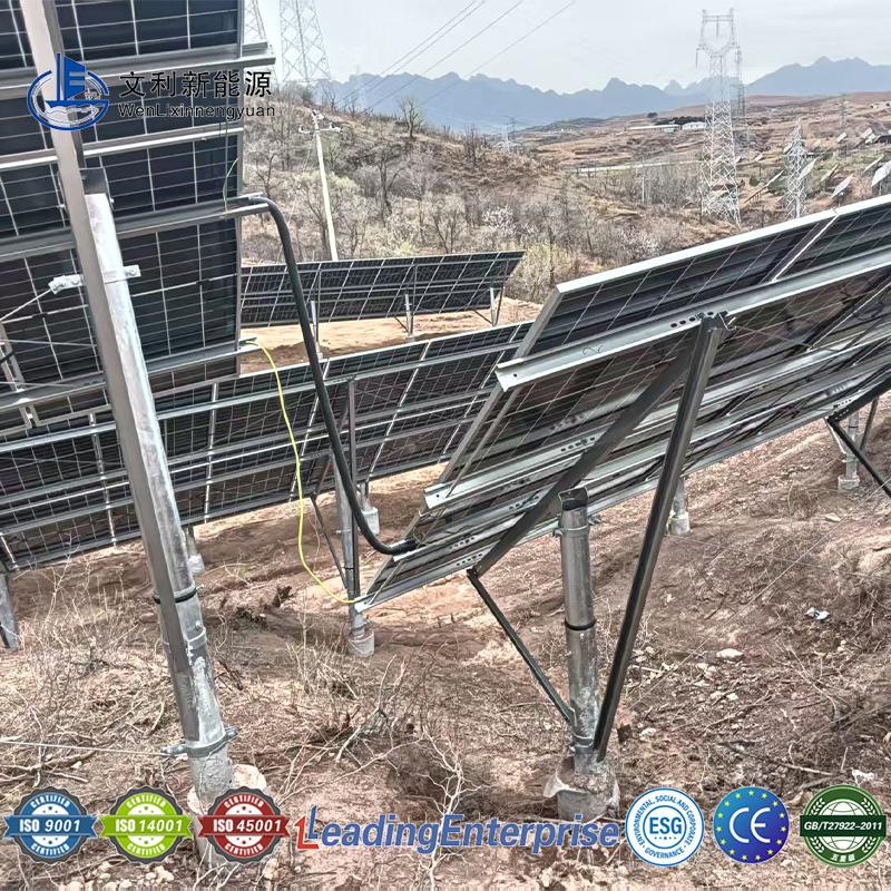 High-Quality Corrosion-Resistant Ground-Solar Mounting System