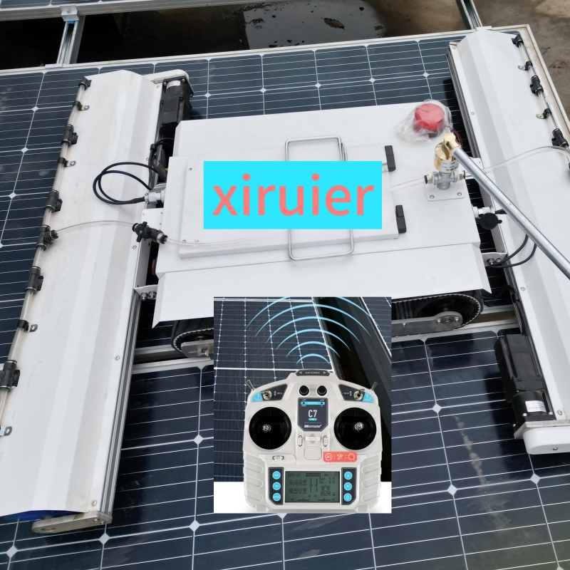 Autonomous Solar Panel Cleaning Robot Automatic PV Solar Battery Cleaner Machine