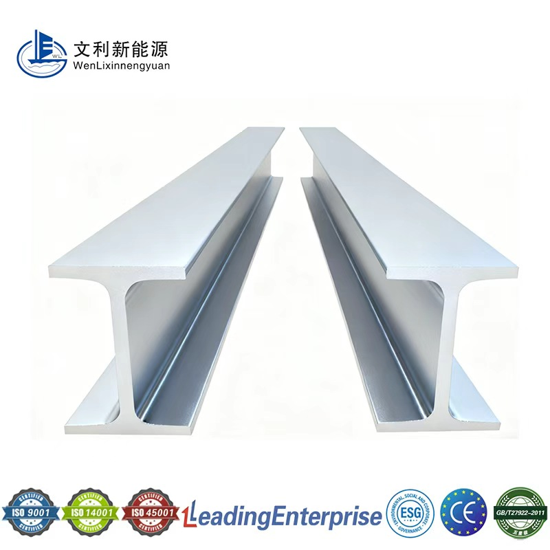 Adjustable Solar Mounting System, Ground-Use, H-Beam Load-Bearing Column, Weather-Resistant &amp; Anti-Corrosive, Customizable Angle