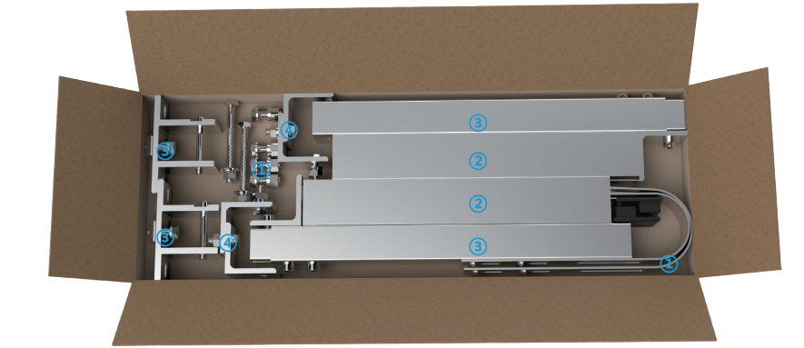 Solar Balcony Hook Mounting Brackets
