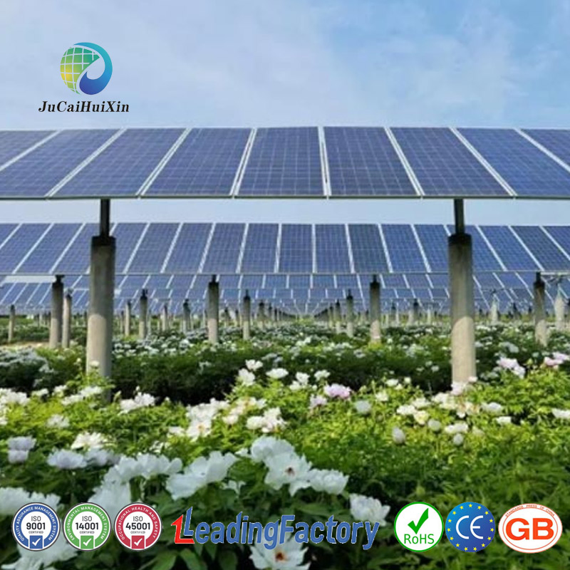 Jchx Hot Galvanized Solar Ground Rack Ground Solar Mounting System