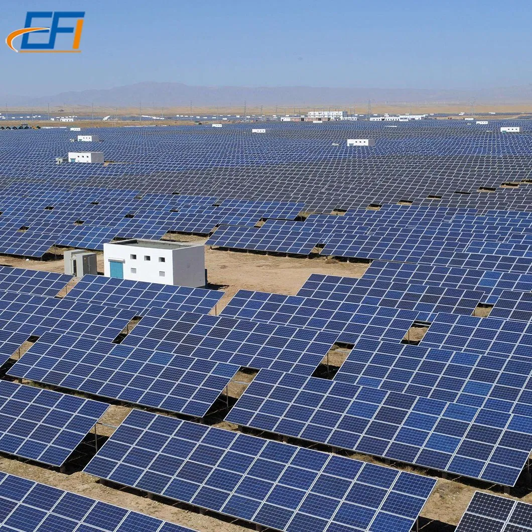 Solar Powered Tracking Devices Solar Farms Mount System in Ground