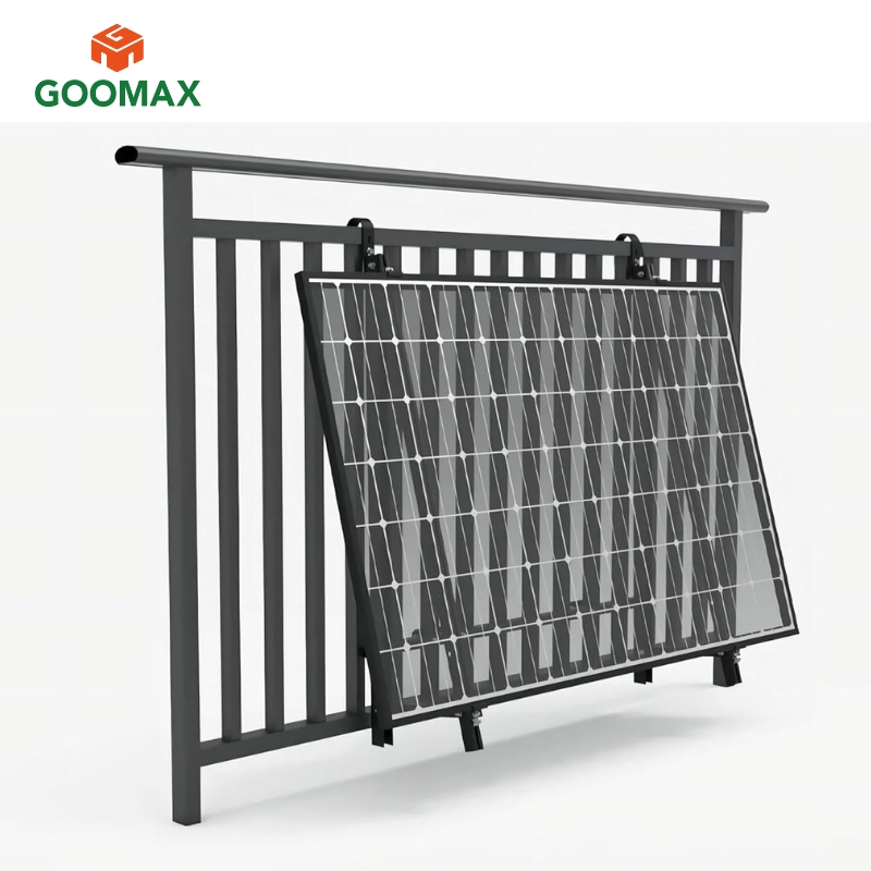Goomax Lightweight Balcony Solar Mounting Structures Balcony Solar System Easy Handling