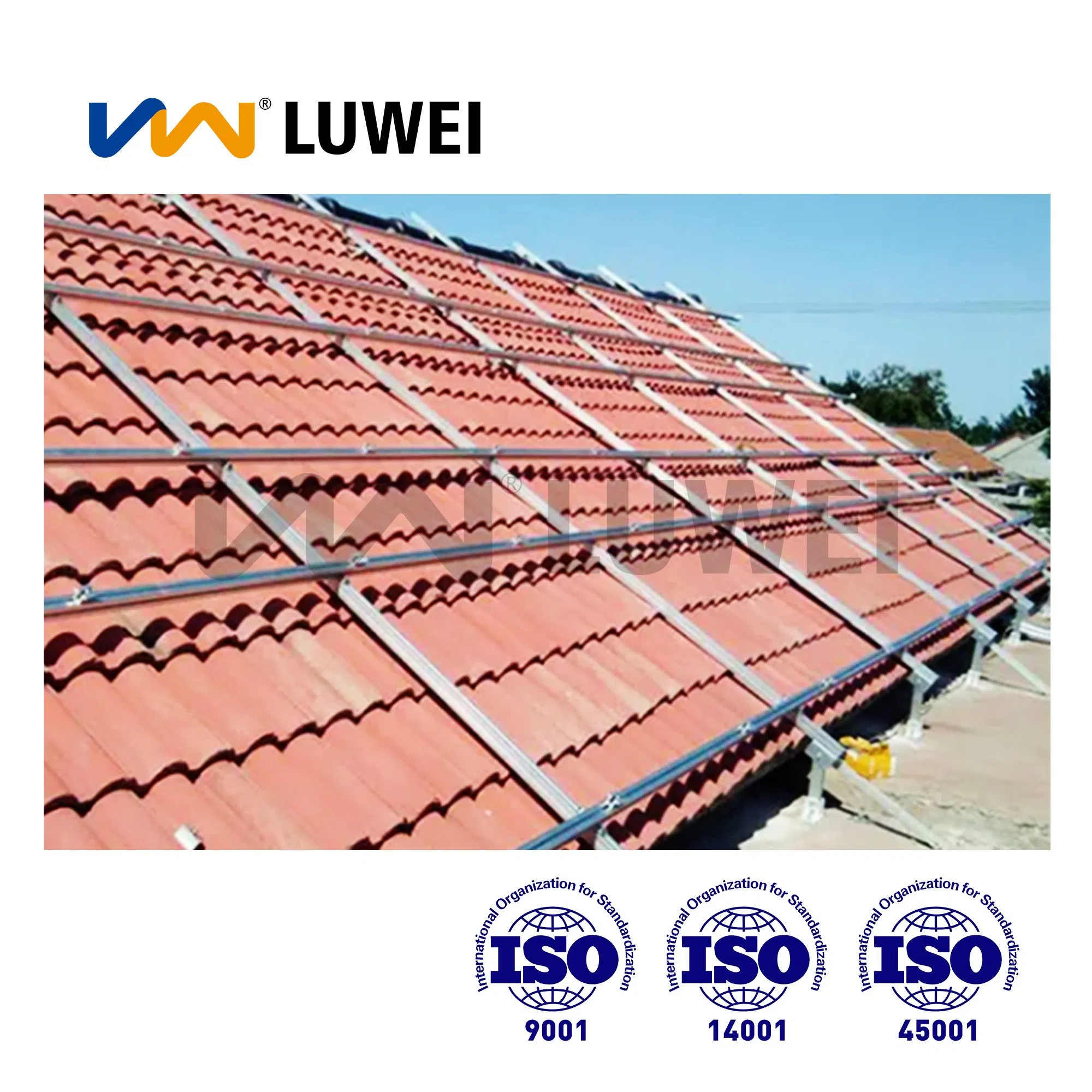 Durable Lightweight Mechanical Solar Panel Mounting Track System