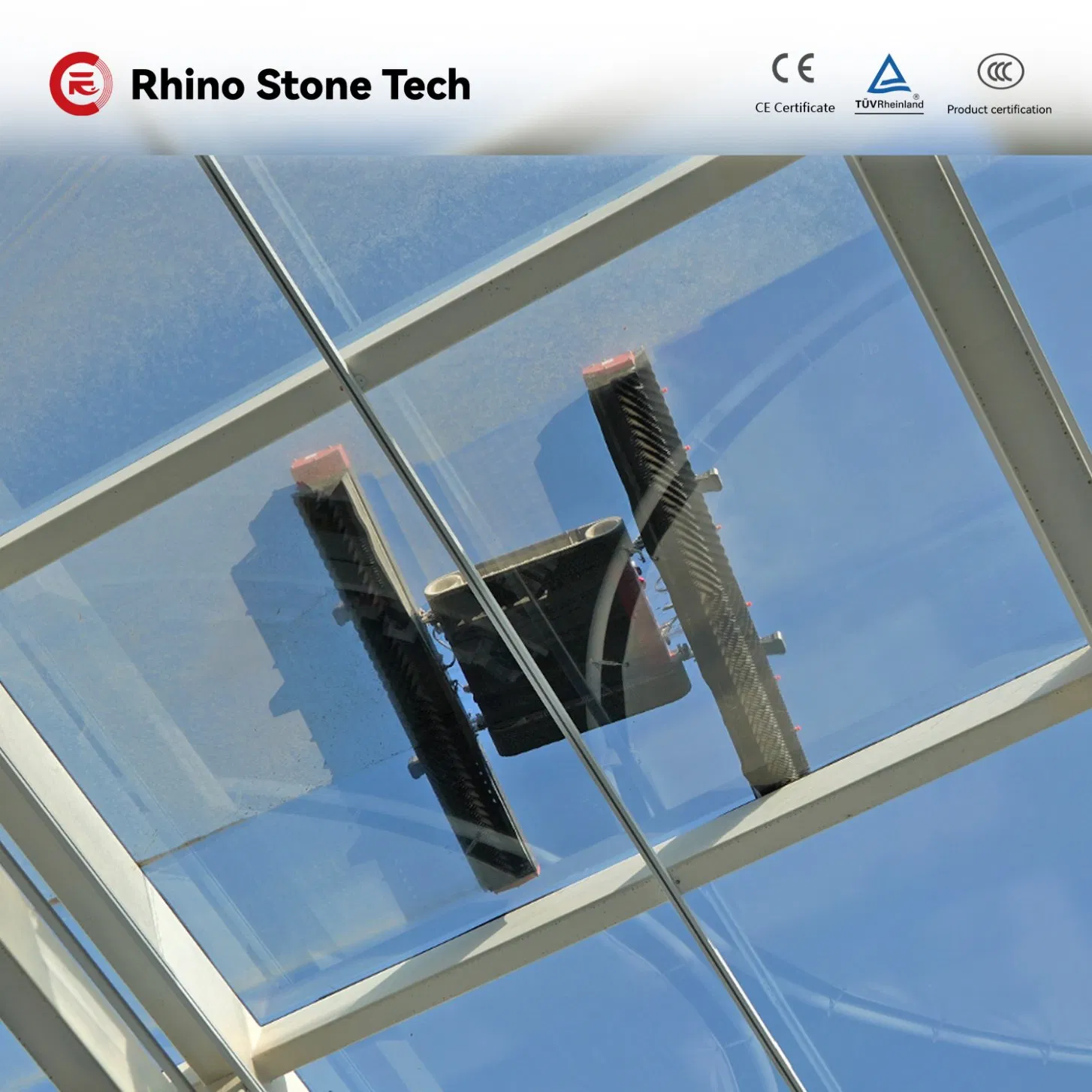 Efficient Automatic Solar Panel Cleaning Machine for Large-Scale Ground Photovoltaic Power Stations Commercial Industrial Solar Farms