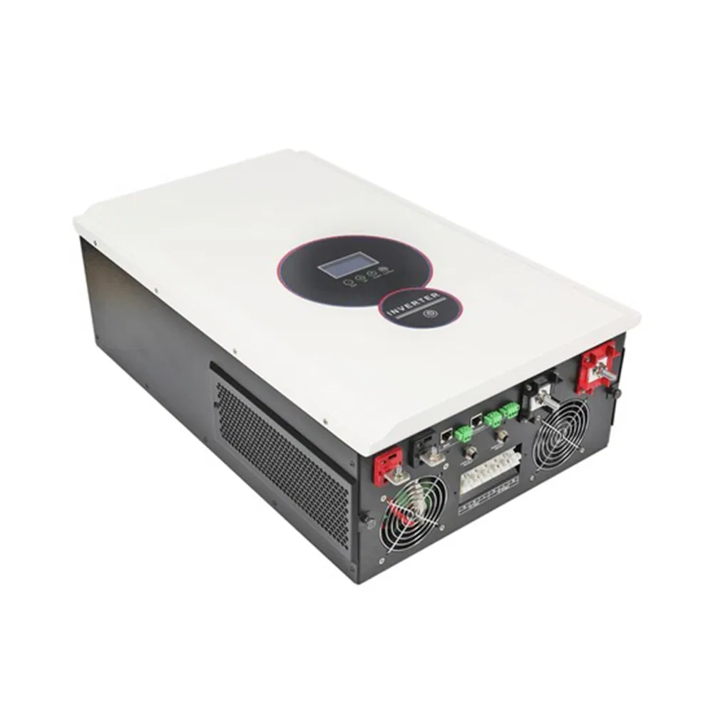 Solar Hybrid Power Inverter 24VDC 4000W Built in MPPT Controller 50A Pure Sine Wave High Frequency for Solar off Grid System