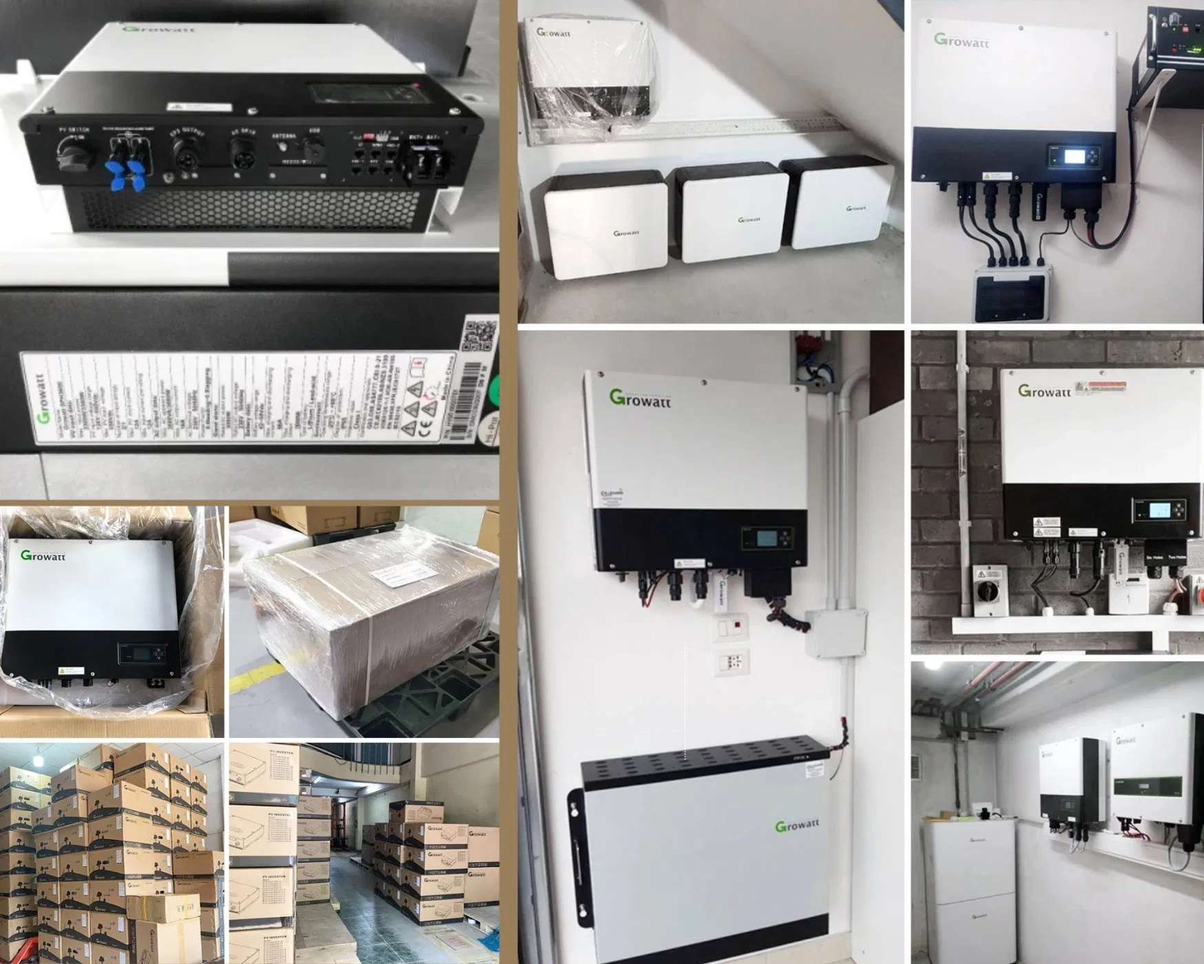 Growatt High Power MID Series Inverter 30kw 33kw 36kw 40kw on Grid Inverter for Solar Power System