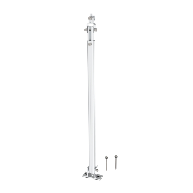 Wholesale High Load Rooftop Solar Bracket Mounting Kits Adjustable Rear Leg