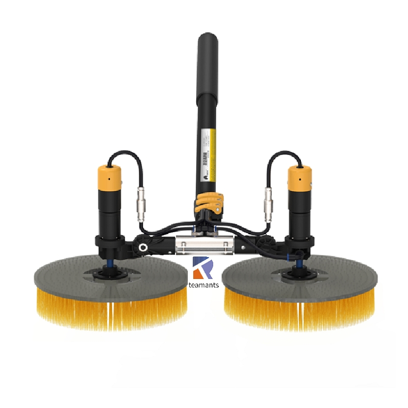 Battery-Operated Solar Panel Cleaning Machine for Portable Convenience