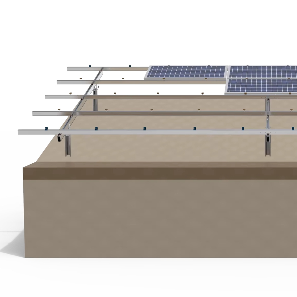 Column Solar Panel Support Solar Mounting Structure Adjustable Bracket