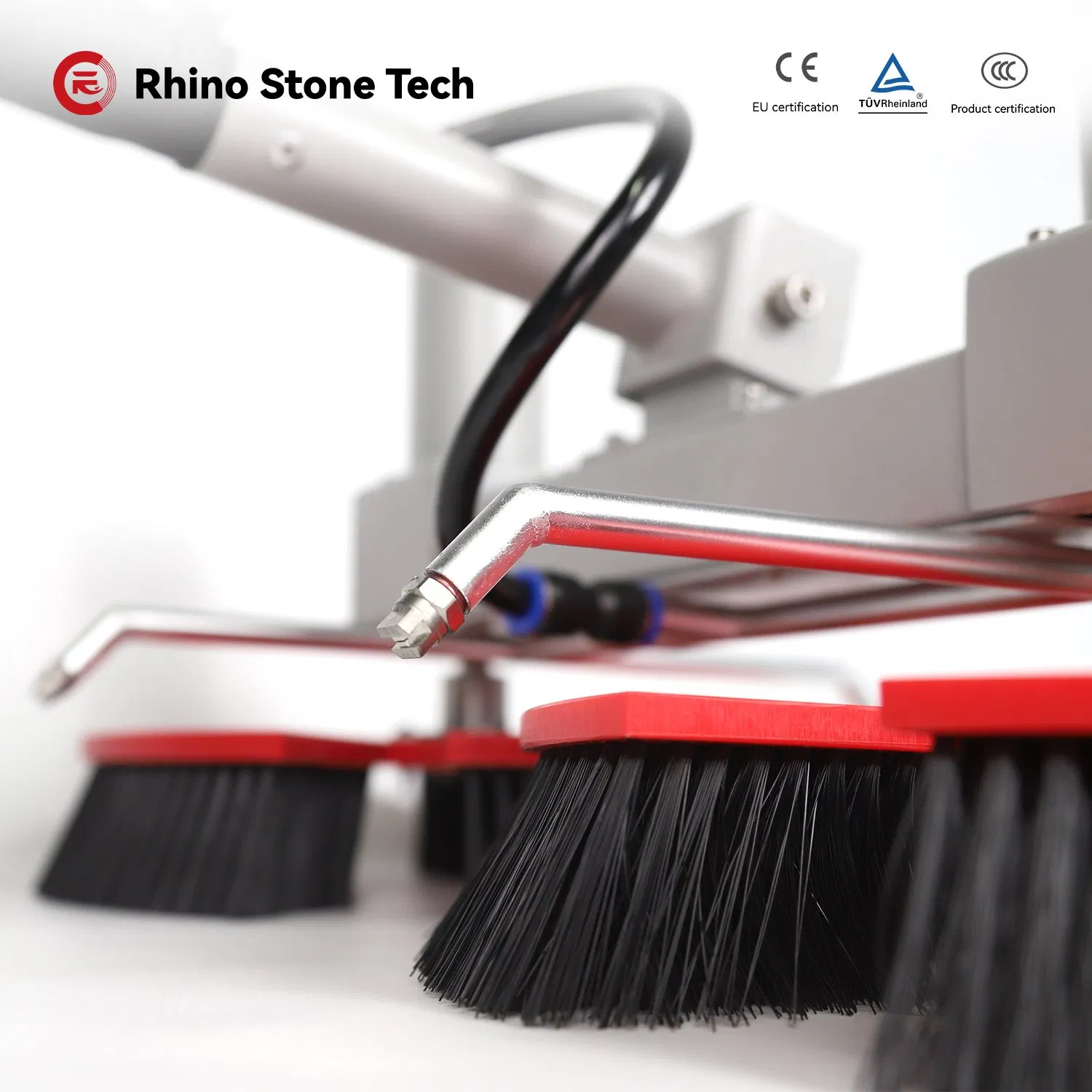 Portable Double-Head Solar Panel Cleaning Brushes Photovoltaic Unit Washing Machine PV Array Farm System Maintance Equipment